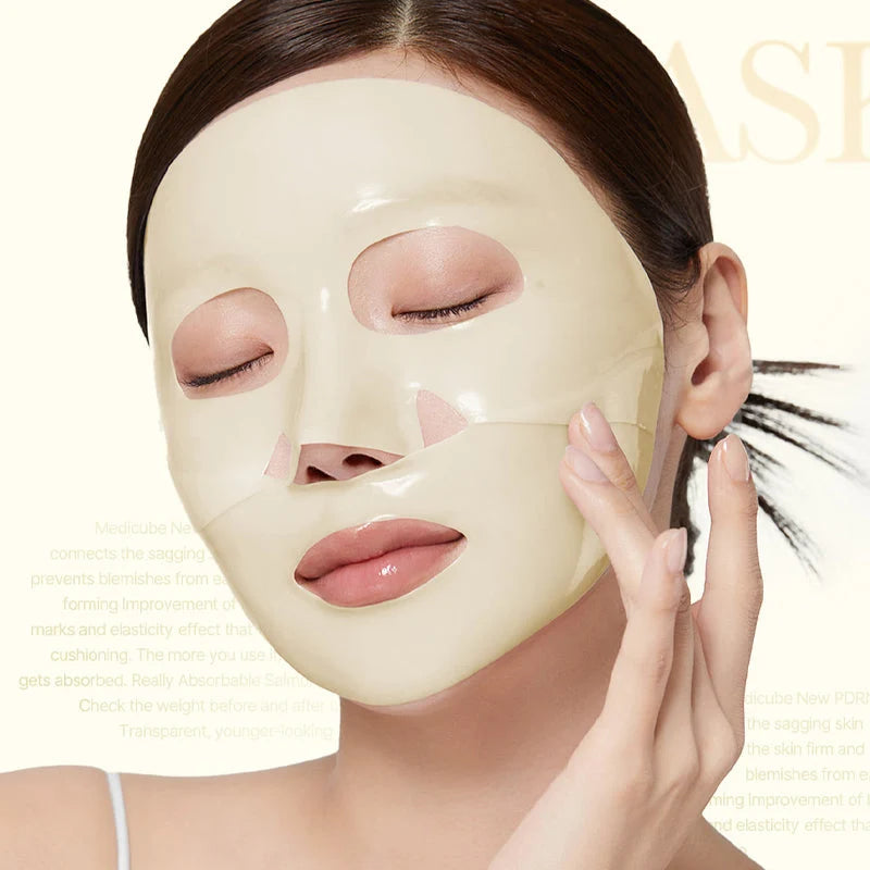 MEDICUBE Kojic Acid Turmeric Brightening Gel Mask, 1 pcs