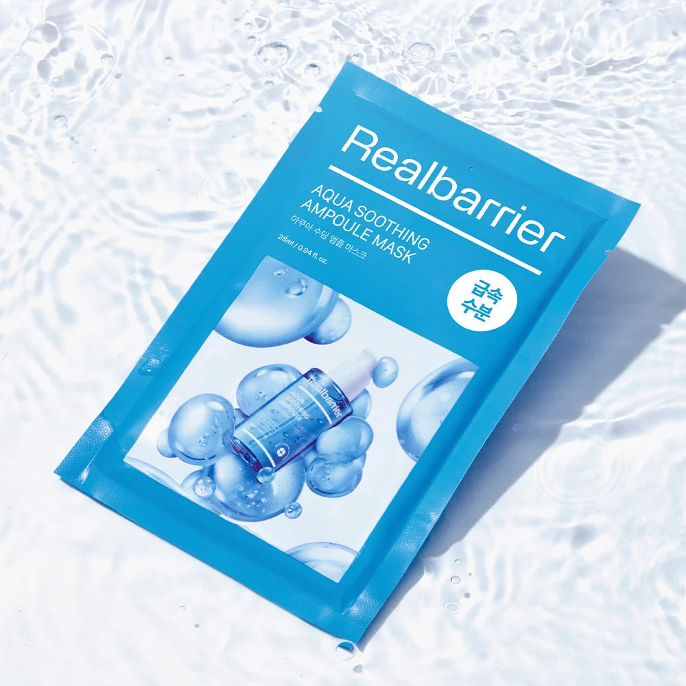 Realbarrier – Aqua Soothing Ampoule Mask, 28ml, 1 pc