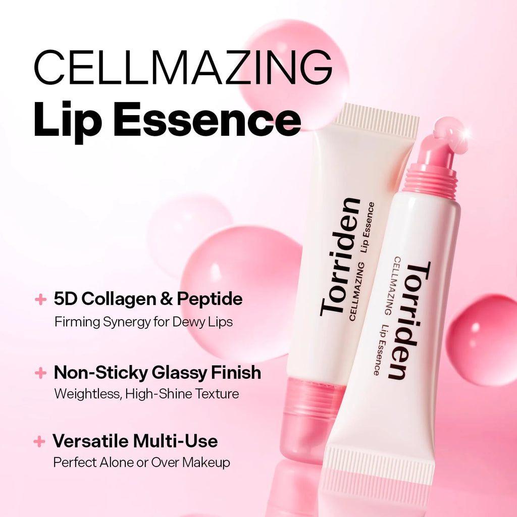 Torriden – Cellmazing Low Molecular Collagen Volume Lip Essence, 11ml