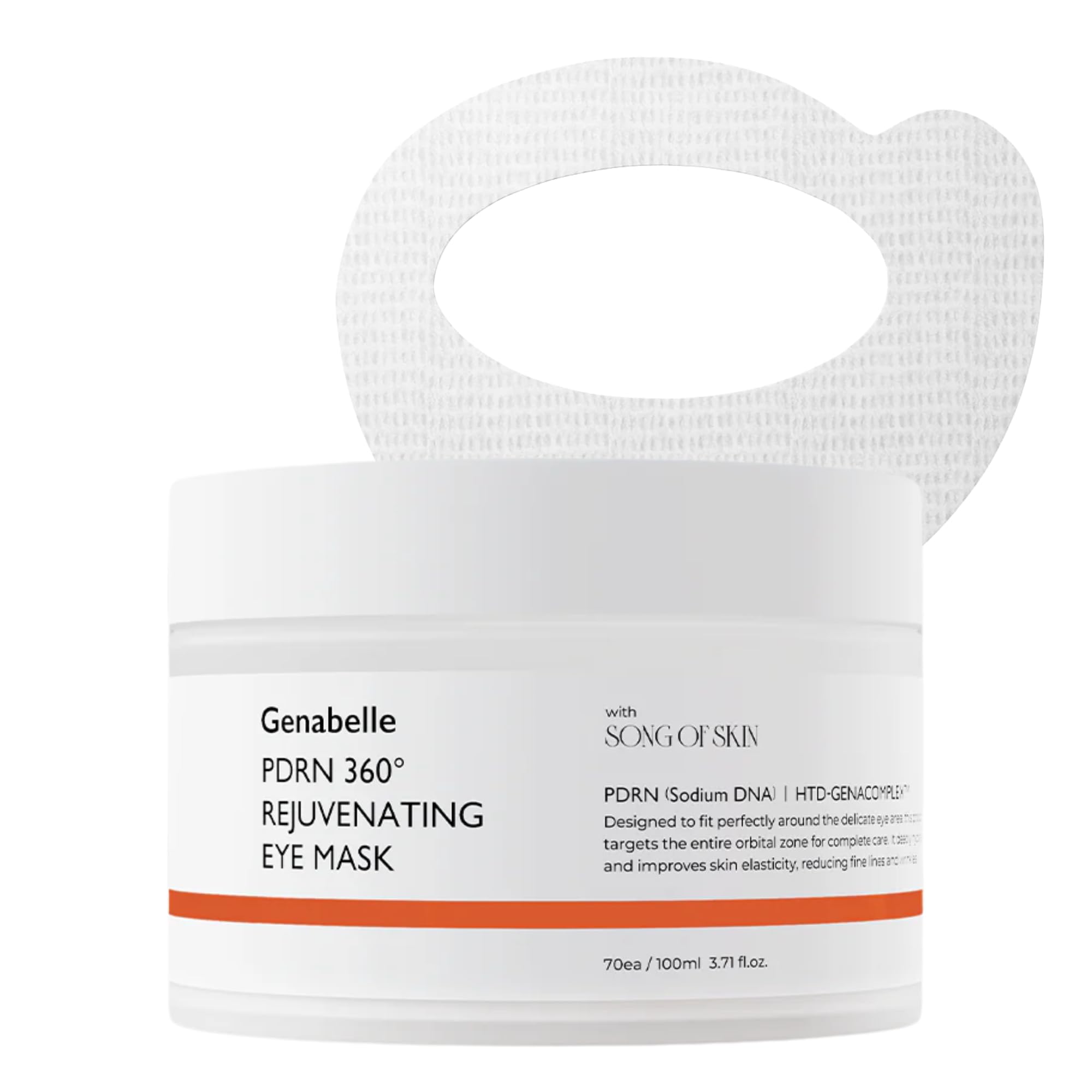 Genabelle – PDRN 360° Rejuvenating Eye Mask, 70 pcs