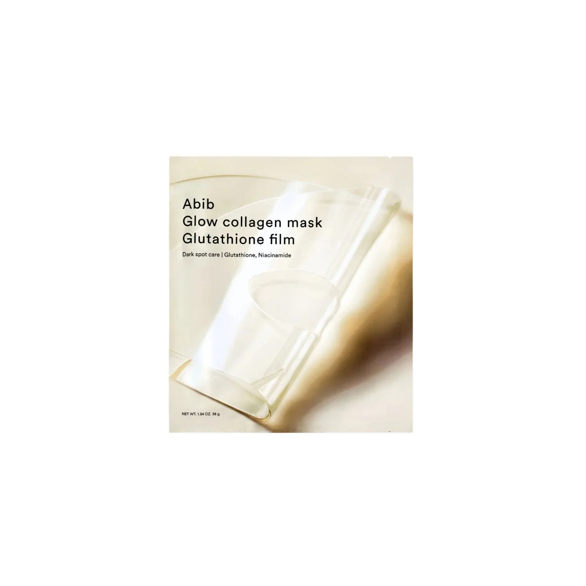 Abib – Glow Collagen Mask Glutathione Film, 38g