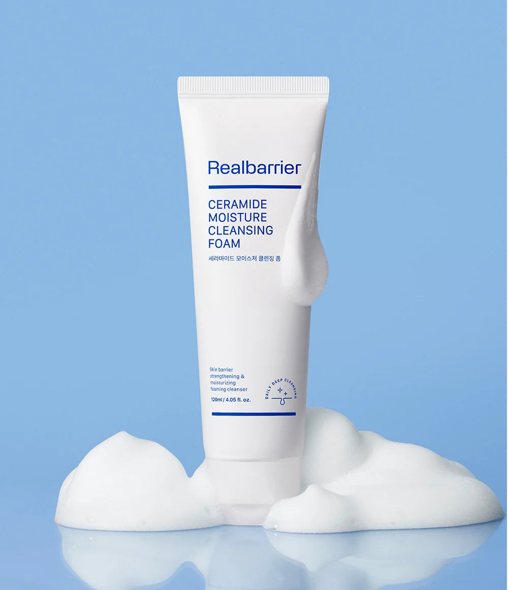 Realbarrier – Ceramide Moisture Cleansing Foam, 120ml