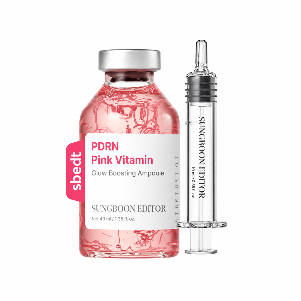 Sungboon Editor – PDRN Pink Vitamin Glow Boosting Ampoule, 40ml