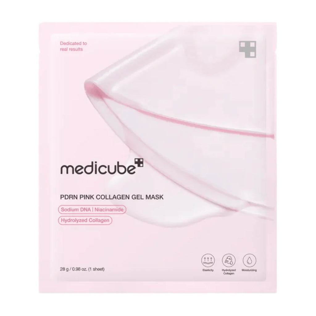 MEDICUBE PDRN Розовая коллагеновая гелевая маска 28г