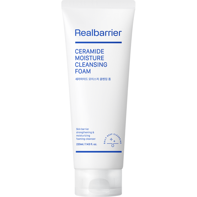 Realbarrier – Ceramide Moisture Cleansing Foam, 120ml